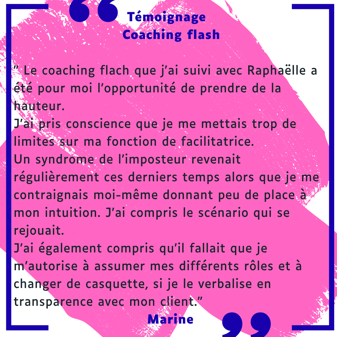 Témoignage coaching flash